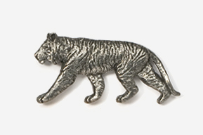 #495 - Tiger Antiqued Pewter Pin