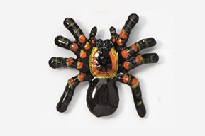#565P - Tarantula Hand Painted Pin