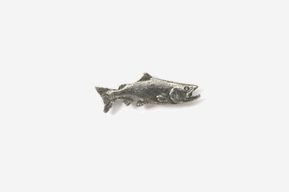 #M124 - Chinook / King Salmon Pewter Mini-Pin
