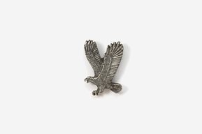 #M333 - Left Flying Eagle Pewter Mini-Pin