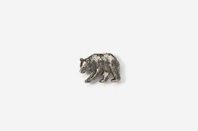 #M405 - Black Bear Pewter Mini-Pin