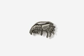#M532 - Shrimp Pewter Mini-Pin