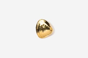 #TT540G - Clam 24K Plated Tie Tac